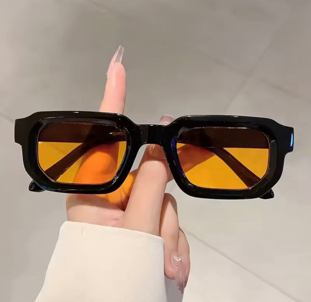 Lunettes de soleil rectangulaire